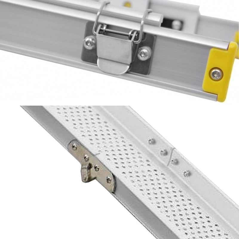 Adjustable 7ft to 10ft Telescopic Wheelchair Ramps – Hinged & Portable Design
