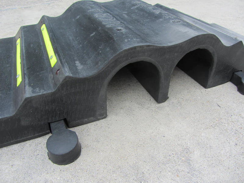 125mm Heavy Duty Fire Hose Protection Ramp Solution for Protecting Hoses
