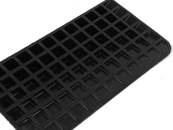 Non-Slip Mobility Ramp – Rubber Threshold Ramp for Easy Wheelchair Access